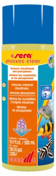 Sera Phosvec Clear 500 ml - kryształowa woda