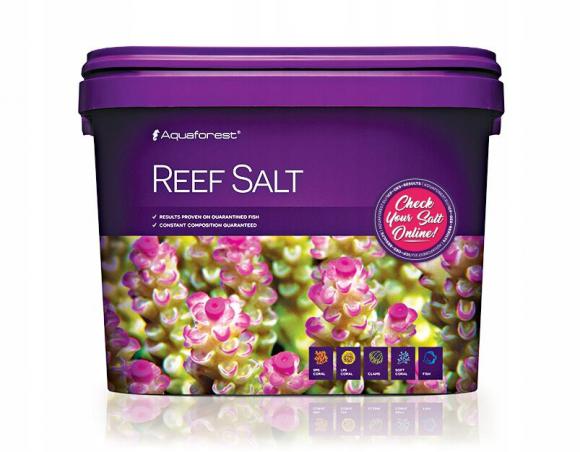 Aquaforest Reef Salt 10kg - sól morska rafowa