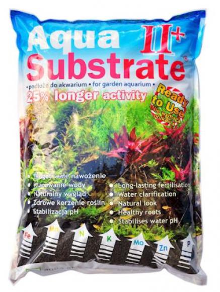 AQUA ART Aqua Substrate II 5,4 kg - Czarne podłoże do akwarium